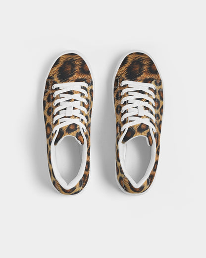 Skin of Leopard Women's Faux-Leather Sneaker