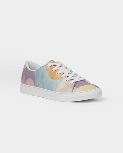 Pastel Dream Women's Faux-Leather Sneaker